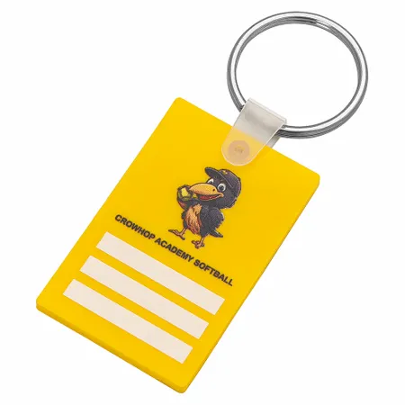 Luggage Tag Keychain Luggage Tag Keychain - Custom Patch Factory