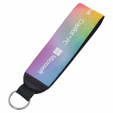 Neoprene Keychain Neoprene Keychain - Custom Patch Factory
