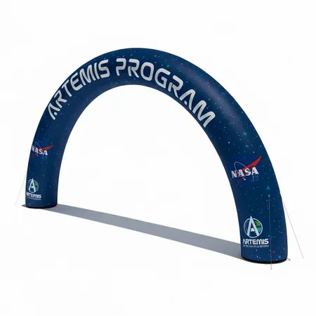 Inflatable Round Arches - Custom Patch Factory