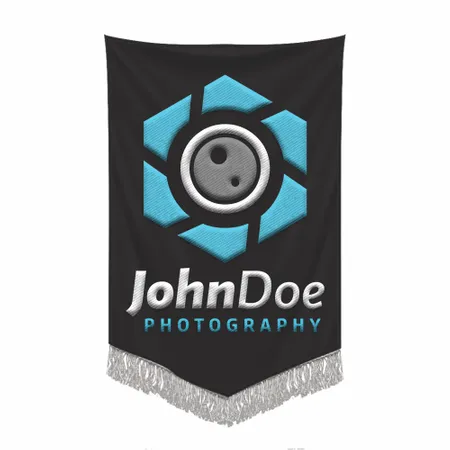 Embroidered Pennant - Custom Patch Factory