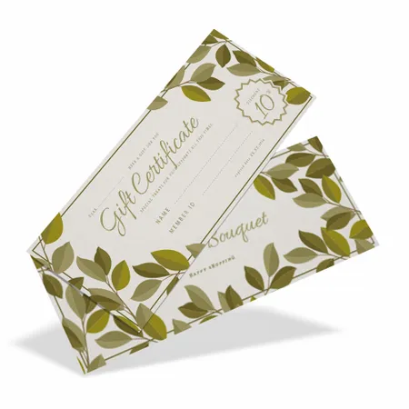 Gift Certificate Card - Custom Patch Factory