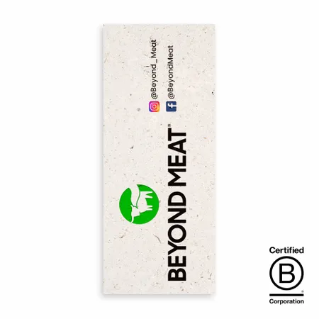 Seed Paper Bookmarks - Custom Patch Factory