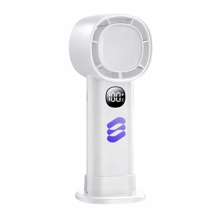 Digital Display Hand Fans - Custom Patch Factory