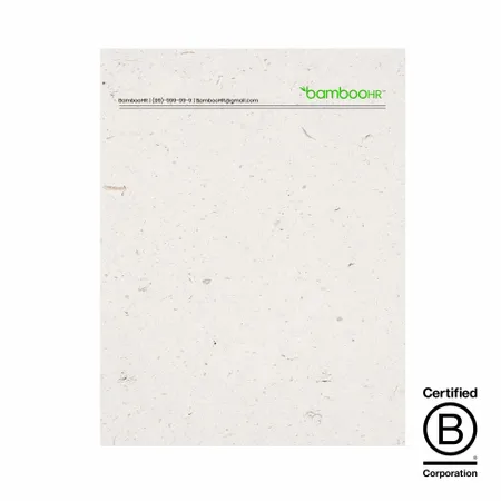 Seed Paper Letterheads - Custom Patch Factory