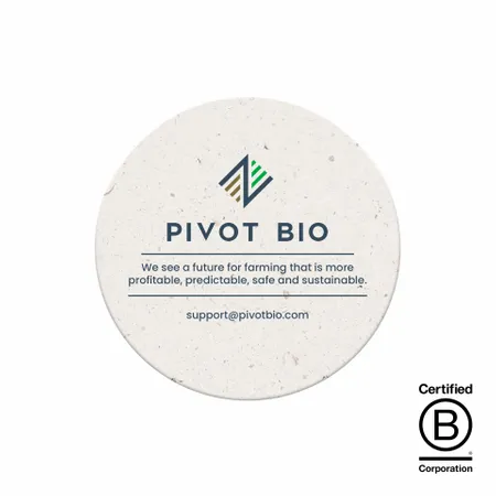 Seed Paper Coasters - Custom Patch Factory