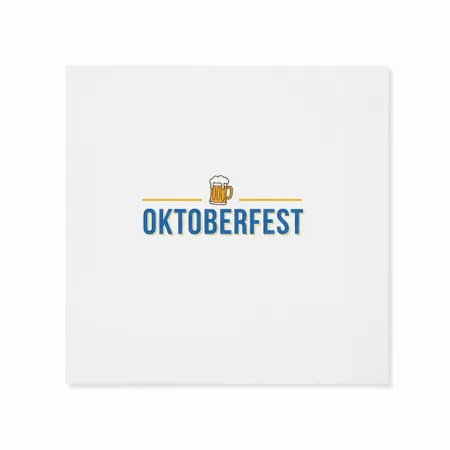 Oktoberfest Napkins - Custom Patch Factory