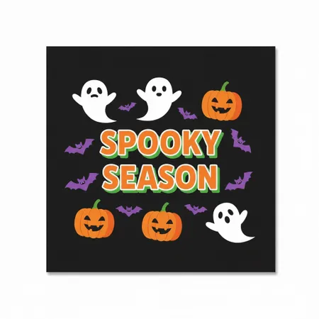 Halloween Napkins - Custom Patch Factory