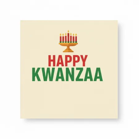 Kwanzaa Napkins - Custom Patch Factory