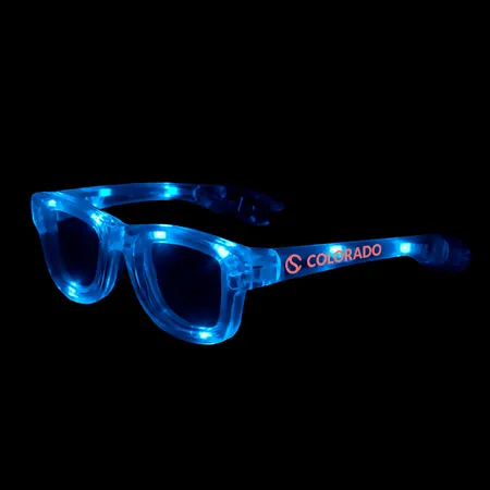Multicolor Light Up Glasses - Custom Patch Factory