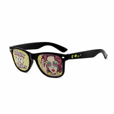 Retro Specs Glasses - Custom Patch Factory