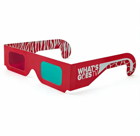 Blu Ray 3D Glasses - Custom Patch Factory