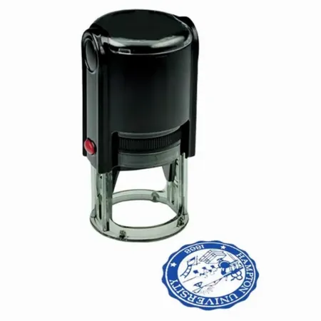 Round Self-Inking Stamps - Custom Patch Factory