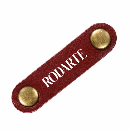 Leather Cable Tie Winders - Custom Patch Factory