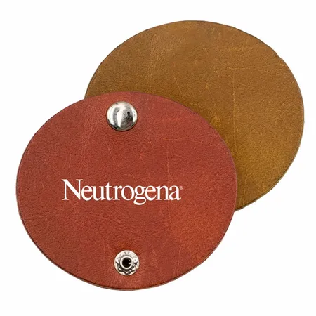 Round PU Leather Cable Organizers - Custom Patch Factory