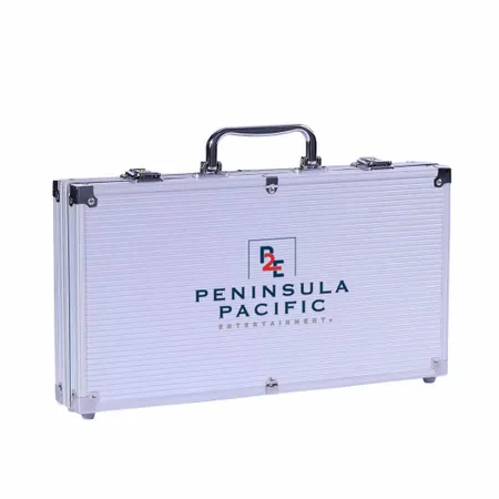 200ct Aluminum Poker Chip Cases - Custom Patch Factory