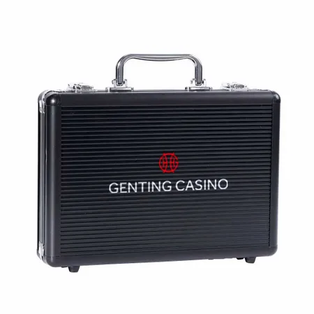 200ct Premium Aluminum Poker Chip Cases - Custom Patch Factory