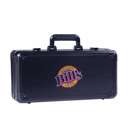 300ct Premium Aluminum Poker Chip Cases - Custom Patch Factory