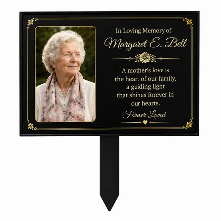 Cemetery Memorial Stakes - Custom Patch Factory