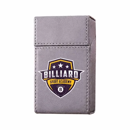 Flip Top PU Leather Full Bag Cigarette Cases - Custom Patch Factory