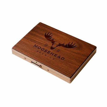 Metal Framed Wooden Cigarette Cases - Custom Patch Factory