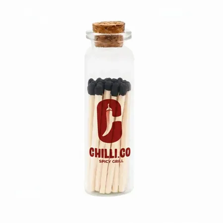 Mini Matchstick Bottles - Custom Patch Factory