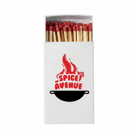 Foil-Stamped Matchboxes - Custom Patch Factory