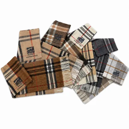 Elegant Wool Scarves - Custom Patch Factory