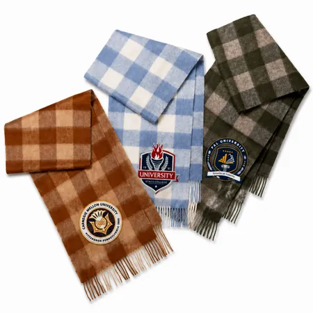 Snug Wool Scarves - Custom Patch Factory