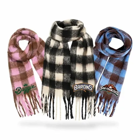 Sleek Polyester Scarves - Custom Patch Factory