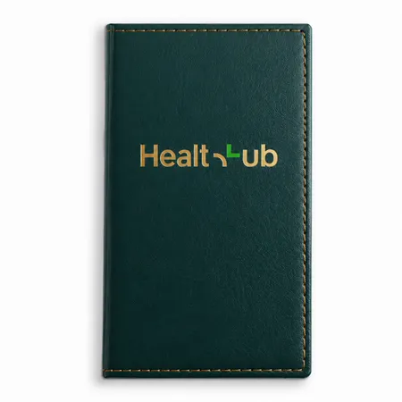 Portable Faux Leather Planners - Custom Patch Factory