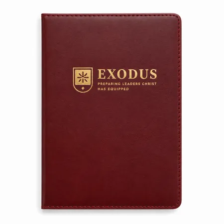 Soft-Touch Faux Leather Planners - Custom Patch Factory