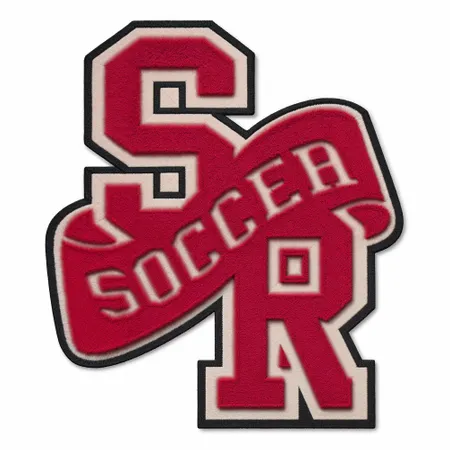 SR Soccer Letterman Jacket Patch - Custom Patch Factory