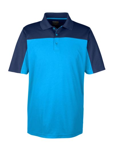 CORE365 Men's Balance Colorblock Performance Piqu Polo ...