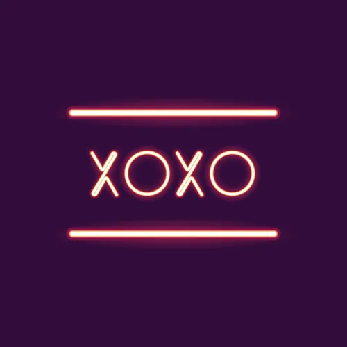 Xoxo Neon Sign - Custom Patch Factory