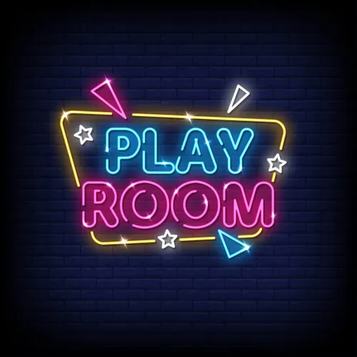 Play Room Neon Sign - Custom Patch Factory