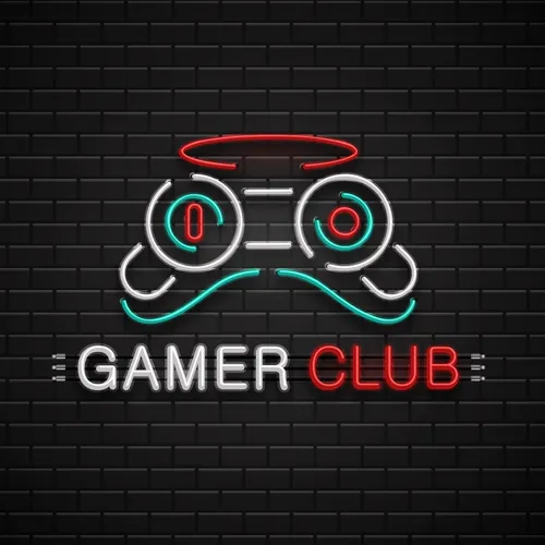 Gamer Club Neon Sign - Custom Patch Factory