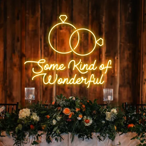 Some Kind Of Wonderful Neon Sign - Custom Patch Factory