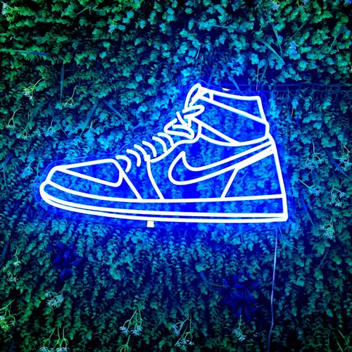 Sneaker Neon Sign - Custom Patch Factory