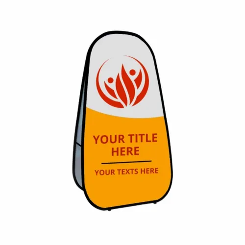 Vertical Pop Up Banners - Custom Patch Factory