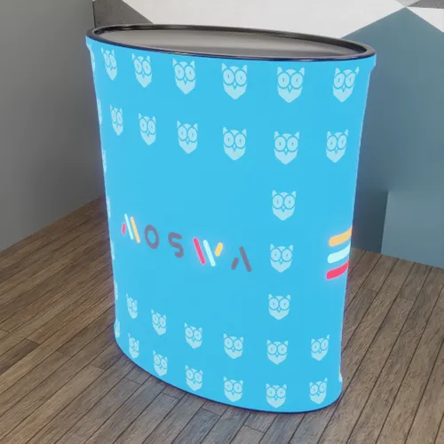 Oval Shaped Counter - Custom Patch Factory