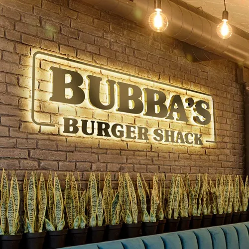 Back Lit Sign - Custom Patch Factory