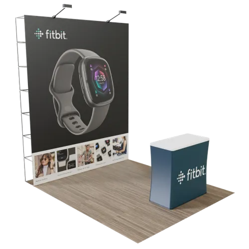 Custom Pop Up Trade Show Display 8' x 8' (ft) - Custom Patch Factory