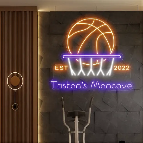 Tristans Mancave Neon Sign - Custom Patch Factory