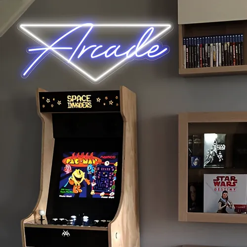 Arcade Neon Sign - Custom Patch Factory
