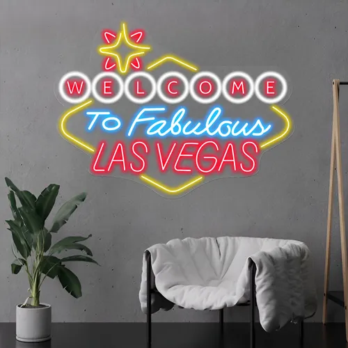 Welcome to Fabulous Las Vegas Neon Sign - Custom Patch Factory