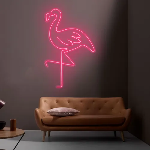 Flamingo Neon Light - Custom Patch Factory