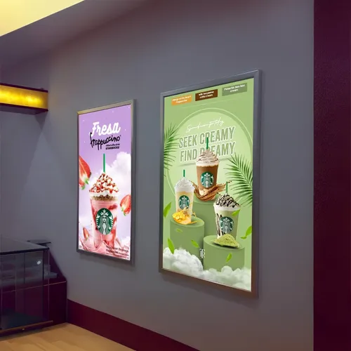 Aluminum Photo Frame Slim light Box - Custom Patch Factory