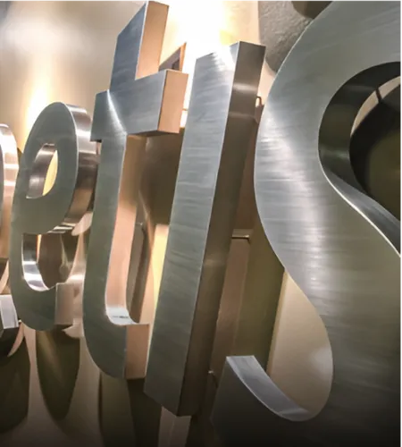 Stainless Steel Signs - Custom Patch Factory