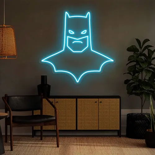 Batman Neon Sign - Custom Patch Factory