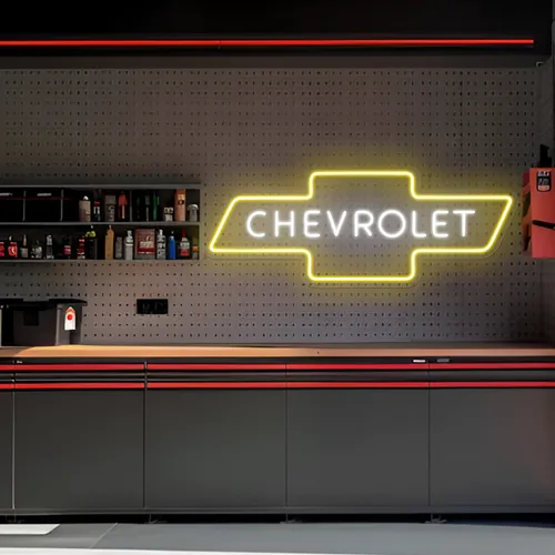 Chevy Neon Signs - Custom Patch Factory